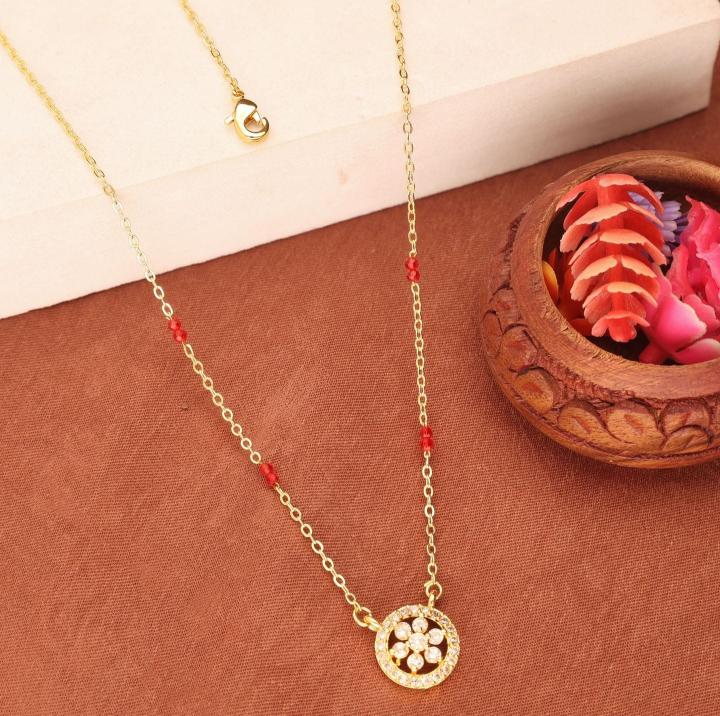 Fancy manglsutra 2124 Artificial jewellery suppliers in Surat - wholesale export
